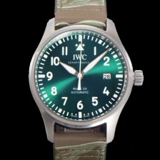 레플리카 [아이더블유씨] 남성용 파파일럿 마크18 IW328205 오토매틱 40mm 가죽줄 그린 다이얼 iwc9202 dc 