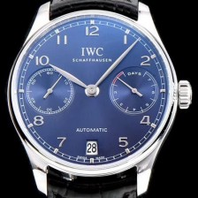 레플리카 [아이더블유씨] 남성용 포루투기즈 IW500710 블루 다이얼 오토매틱 무브먼트 IWC0201 j1 