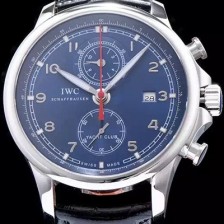 레플리카 [아이더블유씨] 남성용 요트클럽 블루 다이얼 오토매틱 무브먼트 IWC0200 ij 