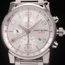 레플리카 [몽블랑] 남성용 몽블랑 타임워커 크로노 GMT 화이트 다이얼 MON4205 fa 