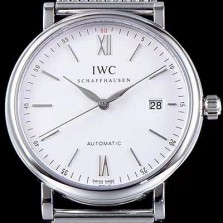 레플리카 [아이더블유씨] 남성용 포르토피노 화이트 다이얼 오토매틱 무브먼트 IWC0250 hv 